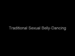 Attractive indian mademoiselle doing the traditional sexual belly dancing